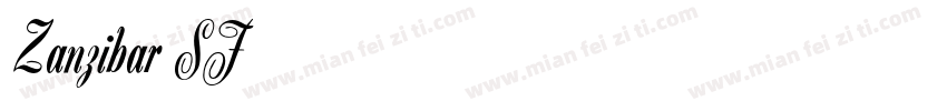 Zanzibar SF字体转换